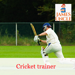 Cricket trainer Mr. Soumen Das in Mukdumpur